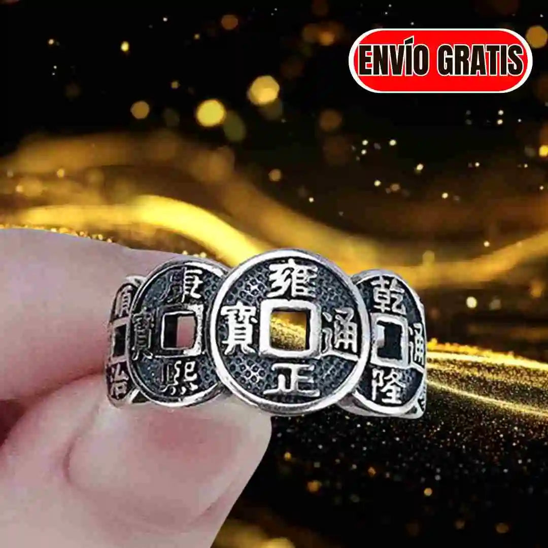 ANILLO DE LA FORTUNA DE LOS 5 EMPERADORES - HOY 2X1