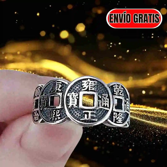 ANILLO DE LA FORTUNA DE LOS 5 EMPERADORES - HOY 2X1